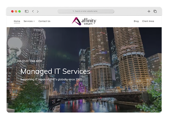 Website Development for IT Support in London